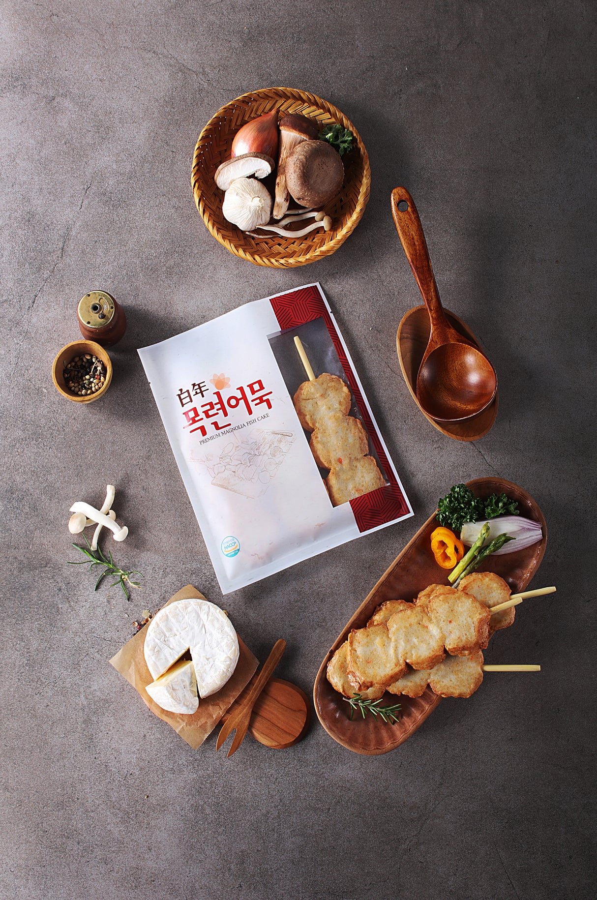 Camembert Cheese Fish Cake Bar (500g)