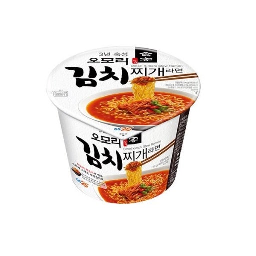 *오모리 김치찌개라면 용기 150g
