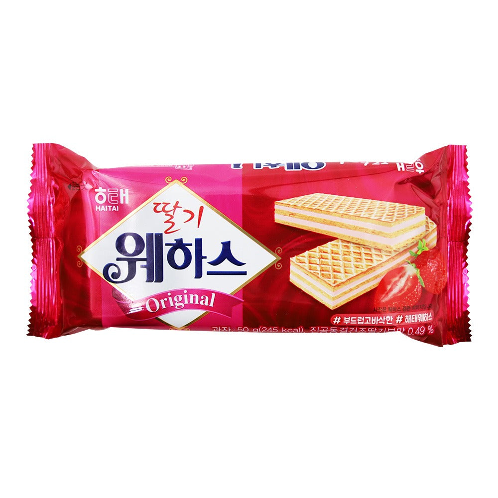 웨하스 (딸기, 50g)
