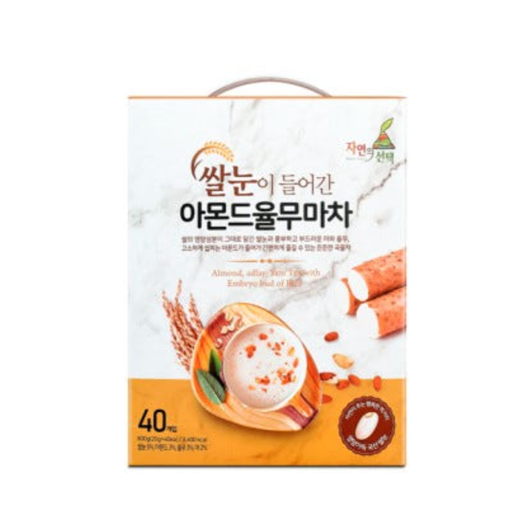 Almond Job's Tears Tea with Rice Bran (40gx20)