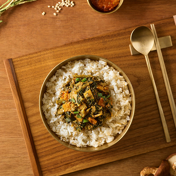 Gangwon Province Dried Radish Barley Rice (220g, 1 Serving)