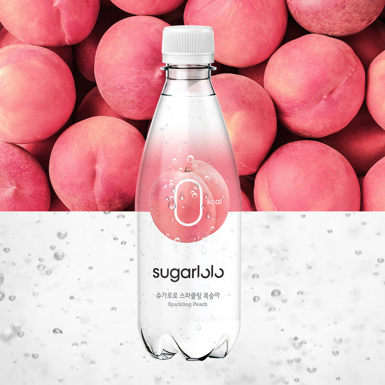 스파클링 복숭아 무설탕 음료 350ml