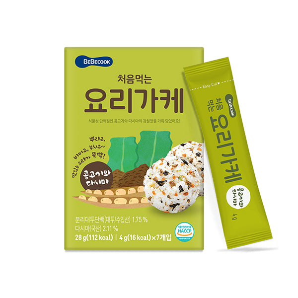 처음먹는 요리가케 콩고기와 다시마 (4g x 7개)