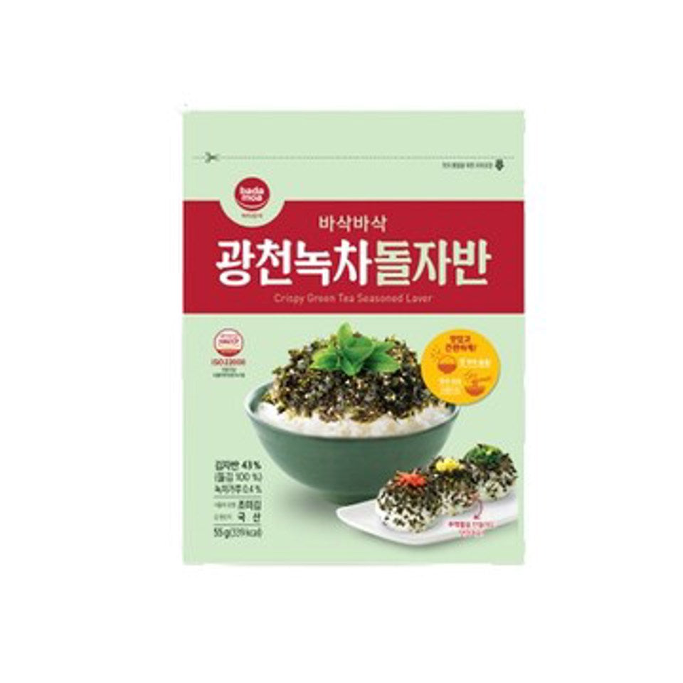 Green Tea Dried Seaweed Snack 55g