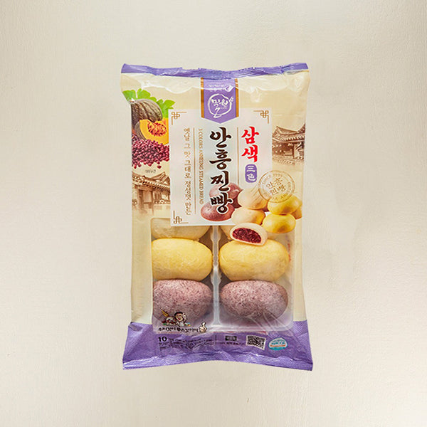 Three Color Anheung Steamed Bun (500g)