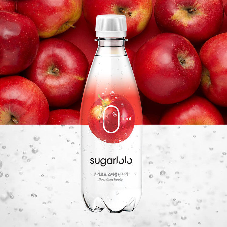 스파클링 사과 무설탕 음료 350ml