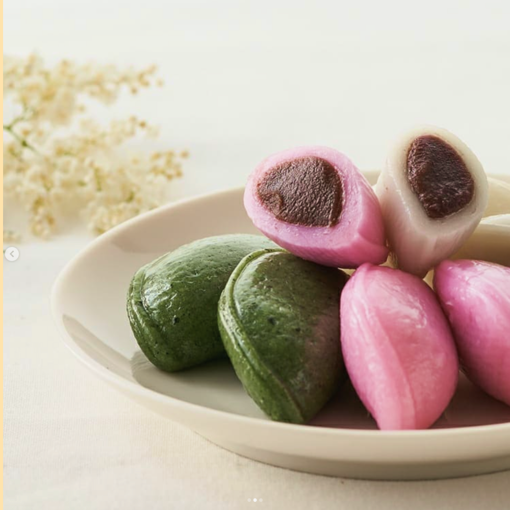 굳지 않는 앙금 바람떡 (350g)