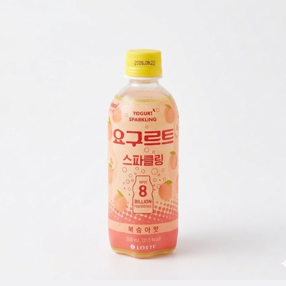 스파클링 요구르트 복숭아 (355ml)