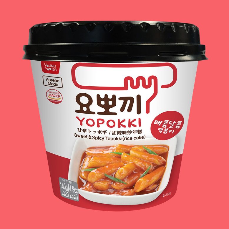 Yopokki Spicy Sweet Cup (140g)
