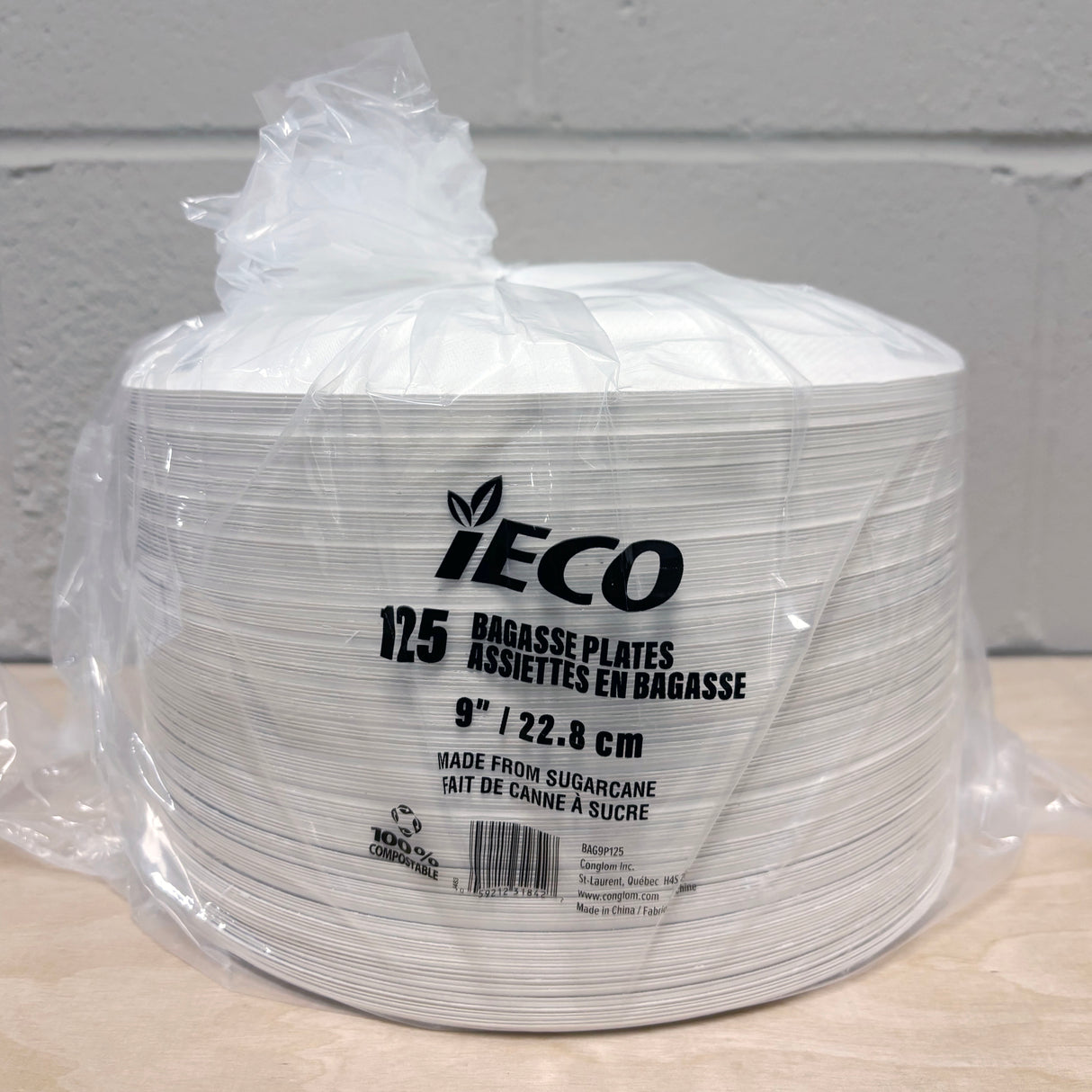 Plates M Size (125 Pieces, 22.8cm)
