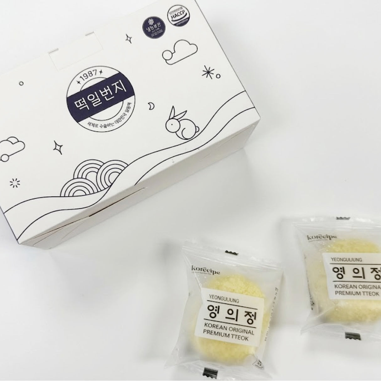 Chewy Milk Rice Cake (60g X 6)