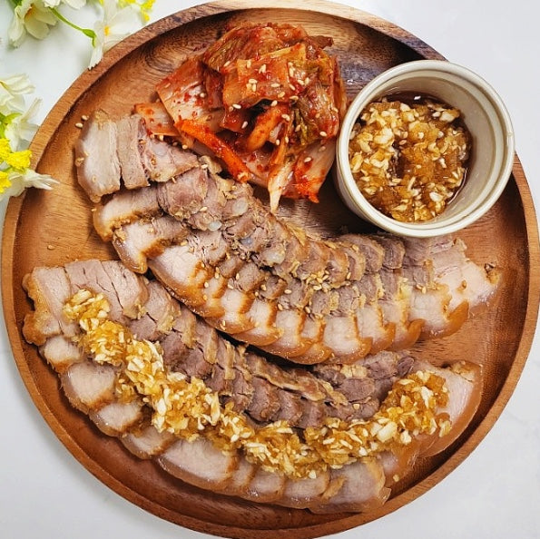 <Yum Yum> Garlic Wraps (1lb) (Includes Kimchi, Garlic Sauce)