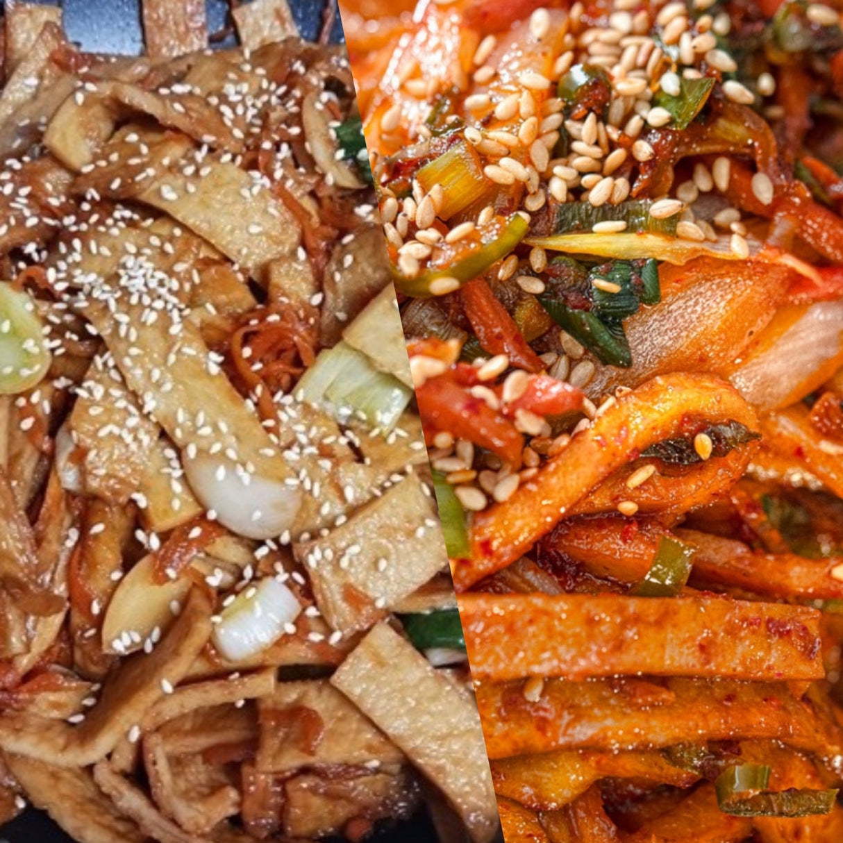 <Yum Yum> bánh cá xào (xì dầu/ cay mỗi loại 150g)