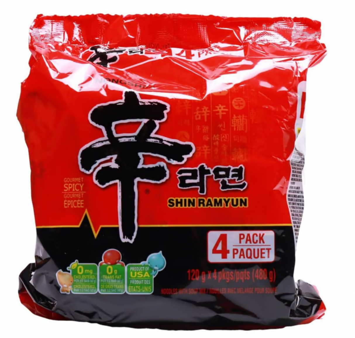 Shin Ramyeon Multipack (4 Pieces)