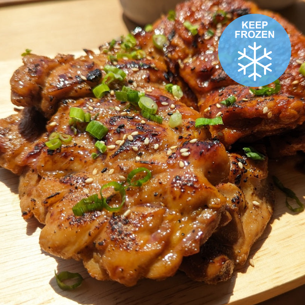 Charcoal Grilled Chicken Thigh BBQ SET (Soy Sauce/Spicy Over 800g)