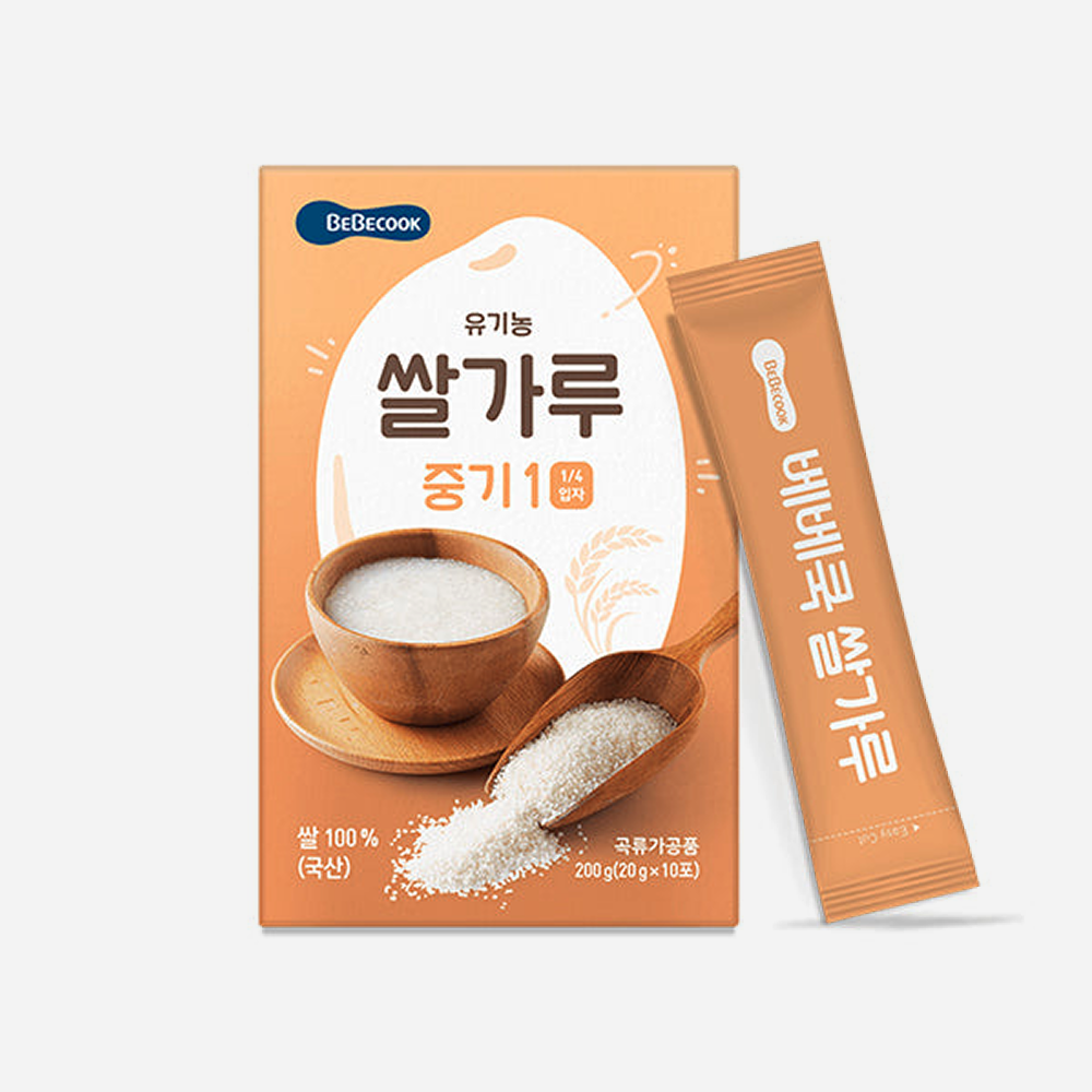 처음먹는 쌀가루 중기 1 1box (20g x 10포)