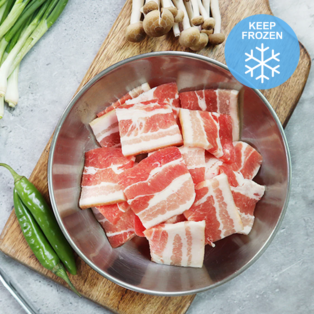 옛날 냉동 삼겹살 (1.5LB)