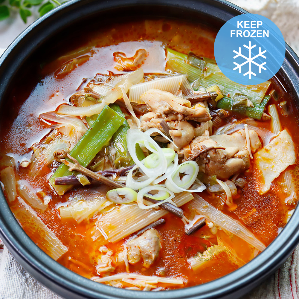 Spicy Green Onion Chicken Soup (2 Servings, 800g)