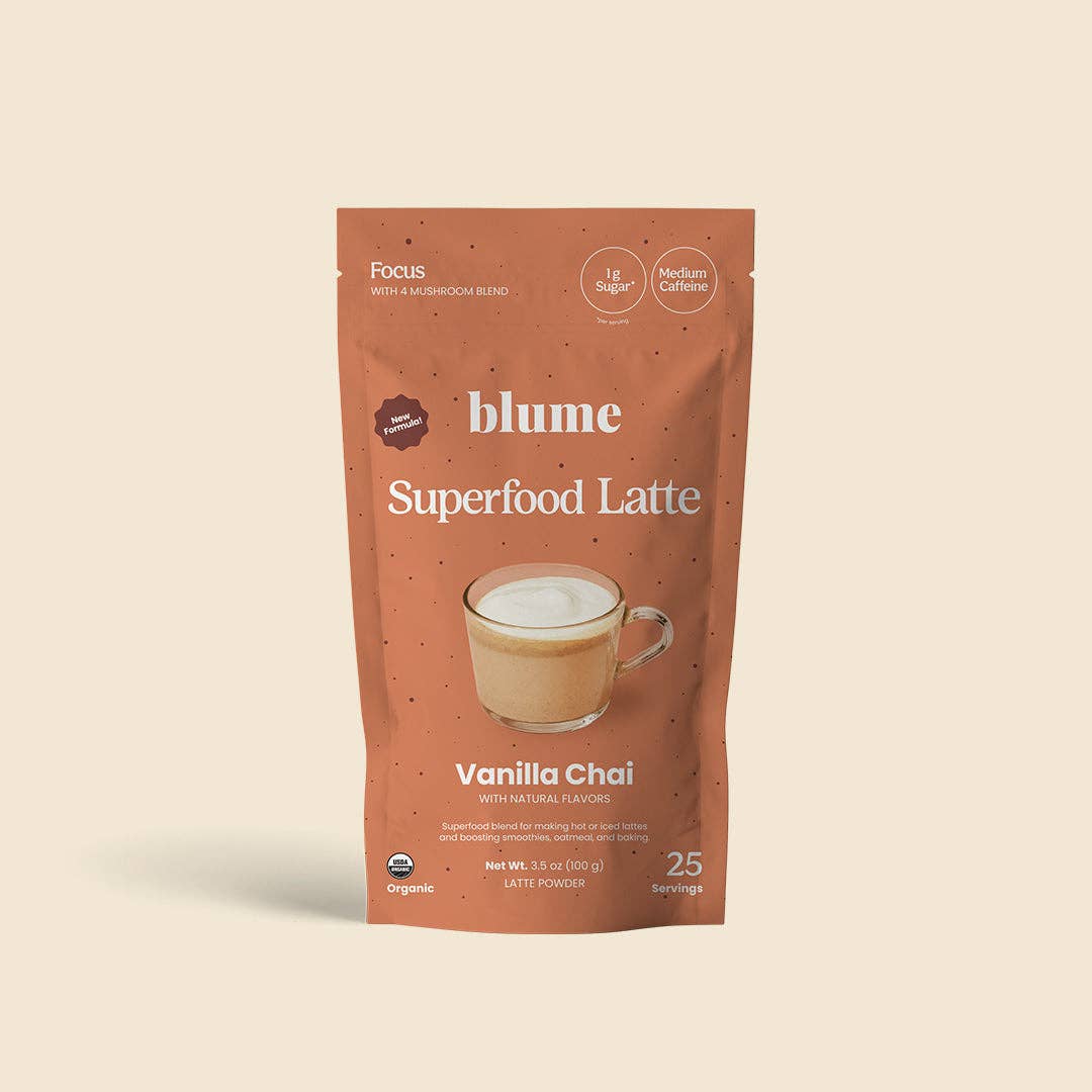 유기농 바닐라 차이 슈퍼푸드 라떼 (100g, 25회분)