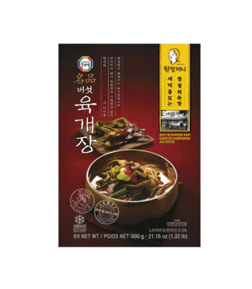 원할머니 버섯 육개장 (600g)