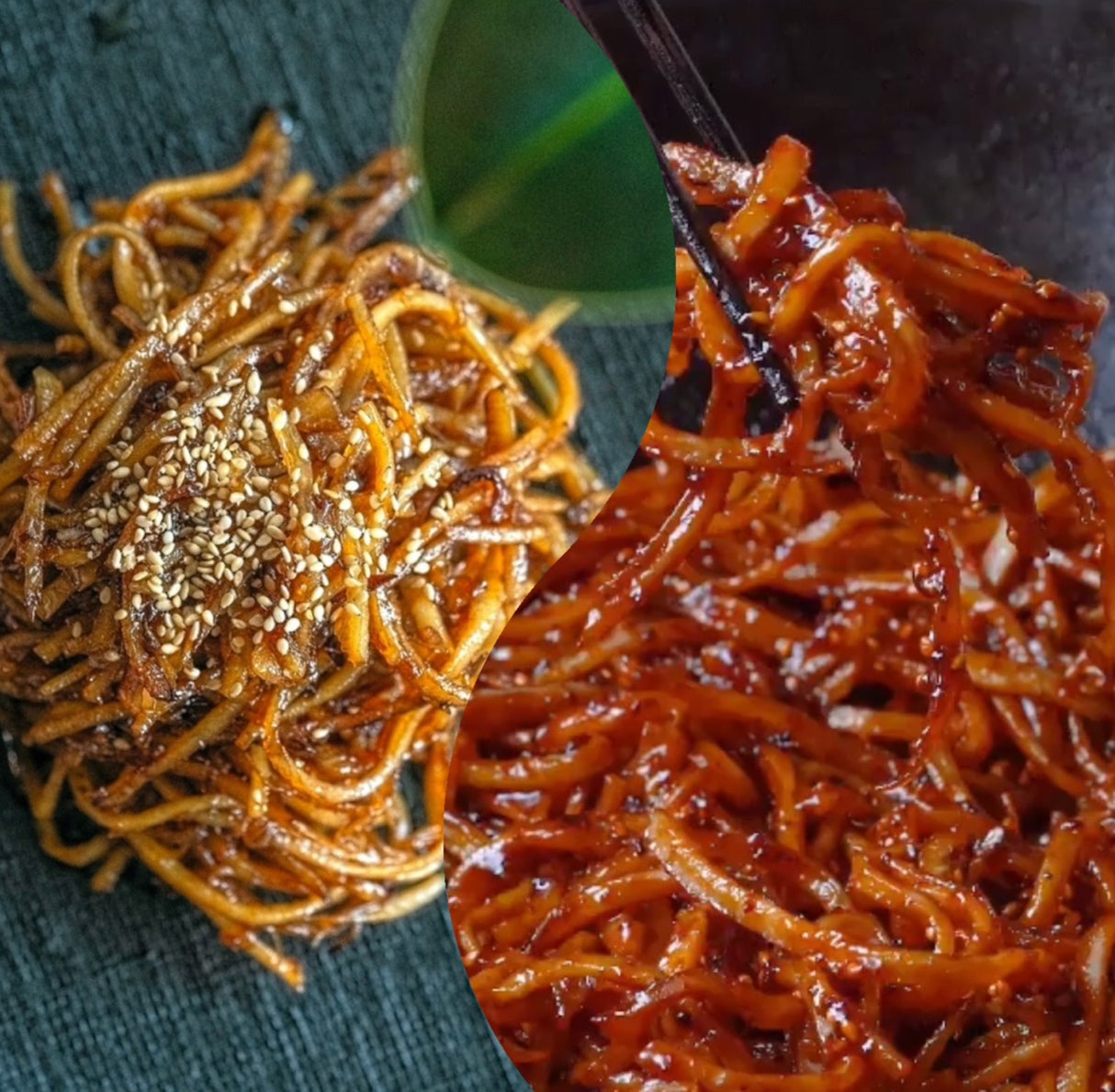 <밥스> 진미채볶음 2종 (간장/매콤) (각 약100g)