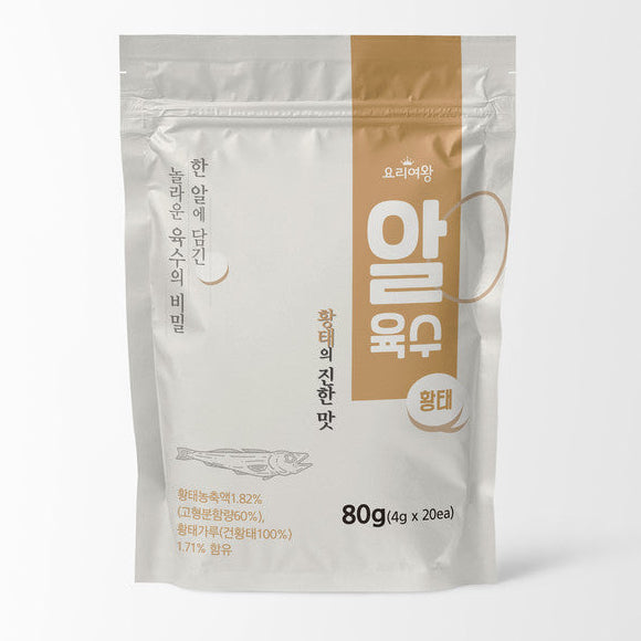 Egg Stock Dried Pollack (4g X 20 Pieces)