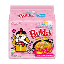 Carbonara Spicy Chicken Noodle Multipack (130g X 5 Pieces)