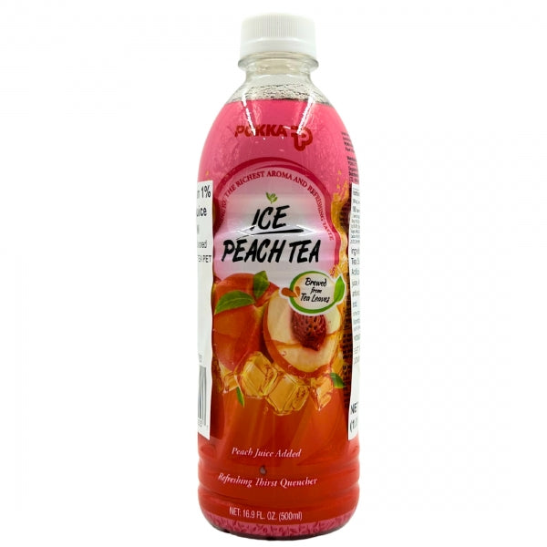 아이스티 (복숭아, 500ml)