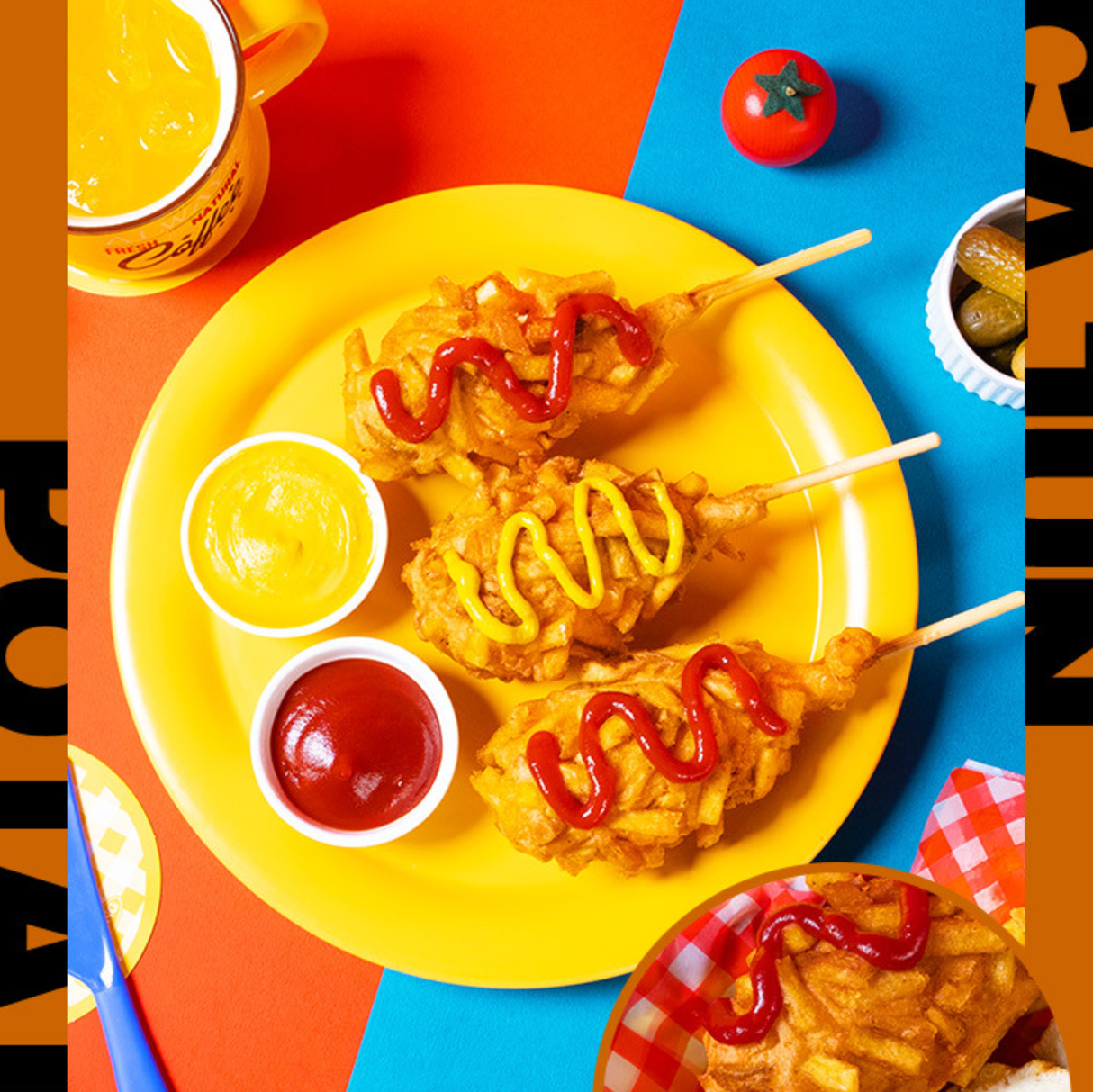 Mozza Kkaebi Hot Dog (4 Pieces)