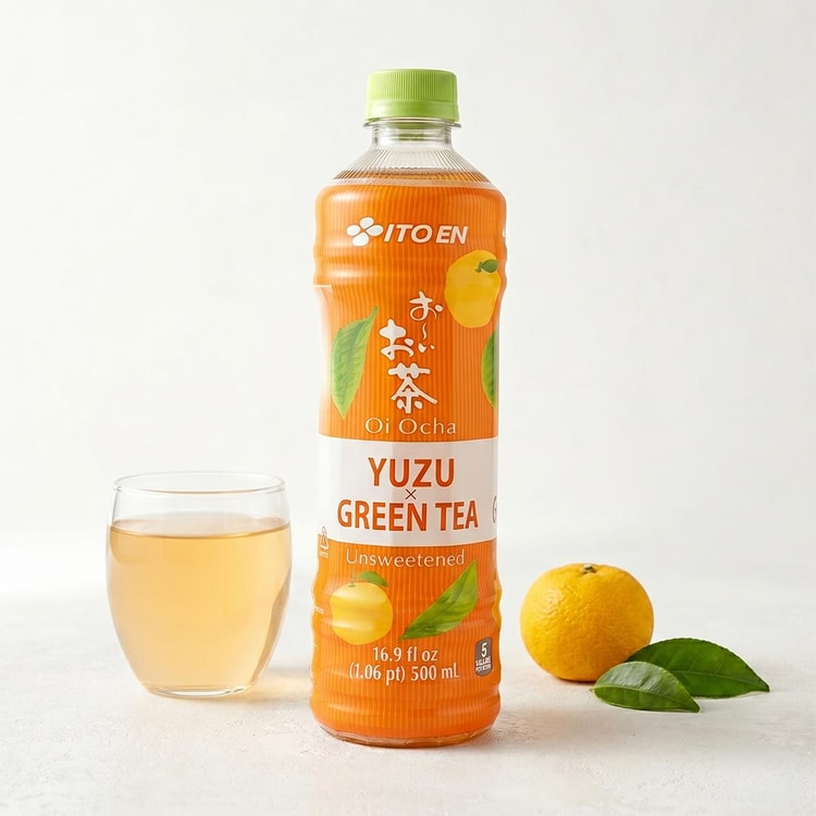 Yuzu Green Tea (500ml)