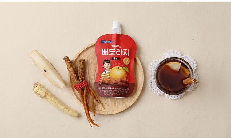 처음먹는 배도라지 홍삼 10팩 (80ml x 10개)