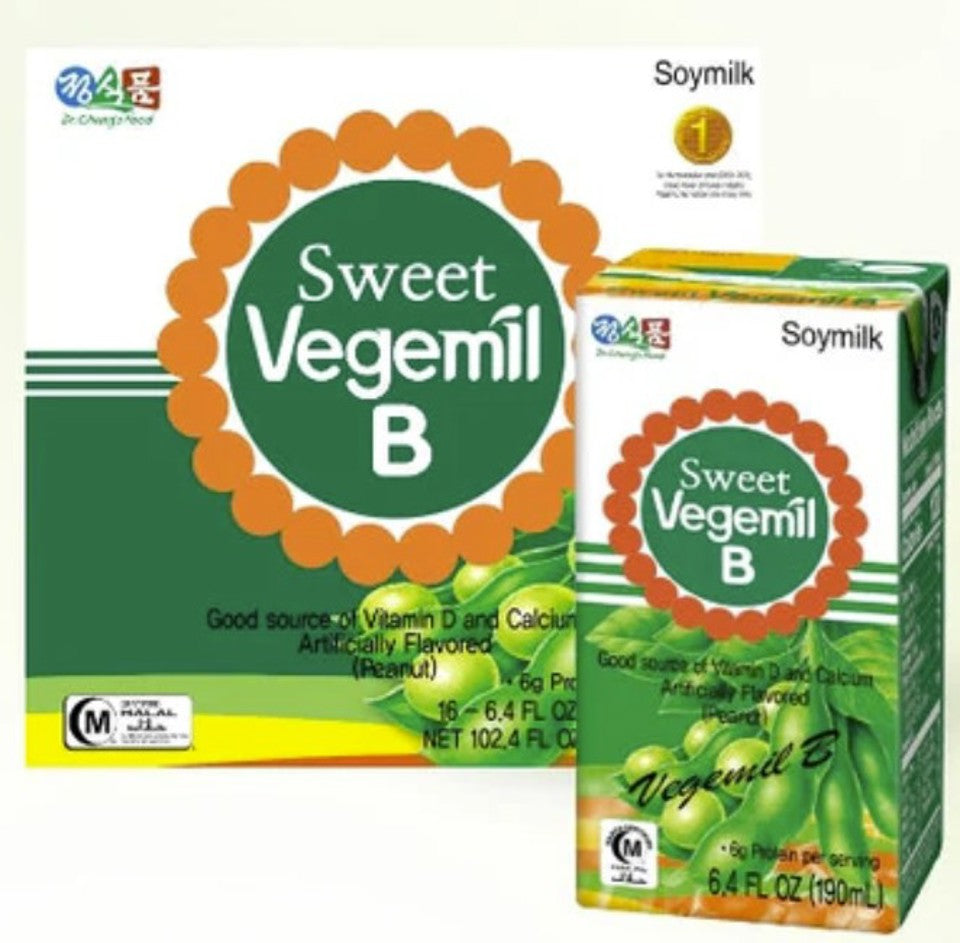 *<정식품> 베지밀B 달콤한맛 (190ml*16)