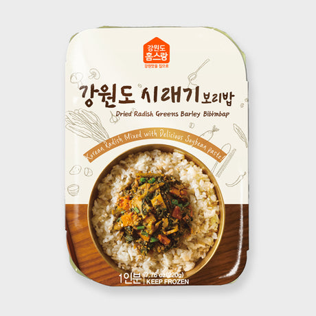 [10th Anniversary] Special Package (Gangwon Do Siraegi Barley Rice + Siraegi Cheonggukjang + Korean Dried Mackerel)