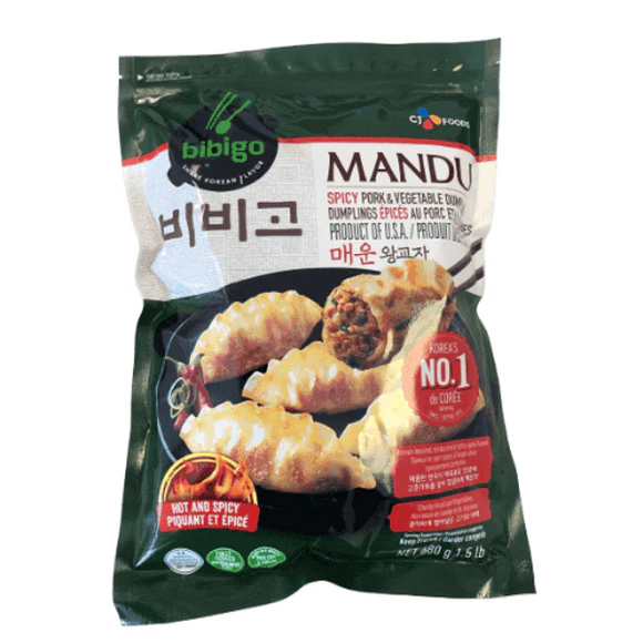[비비고] 매운 왕교자 (680g)