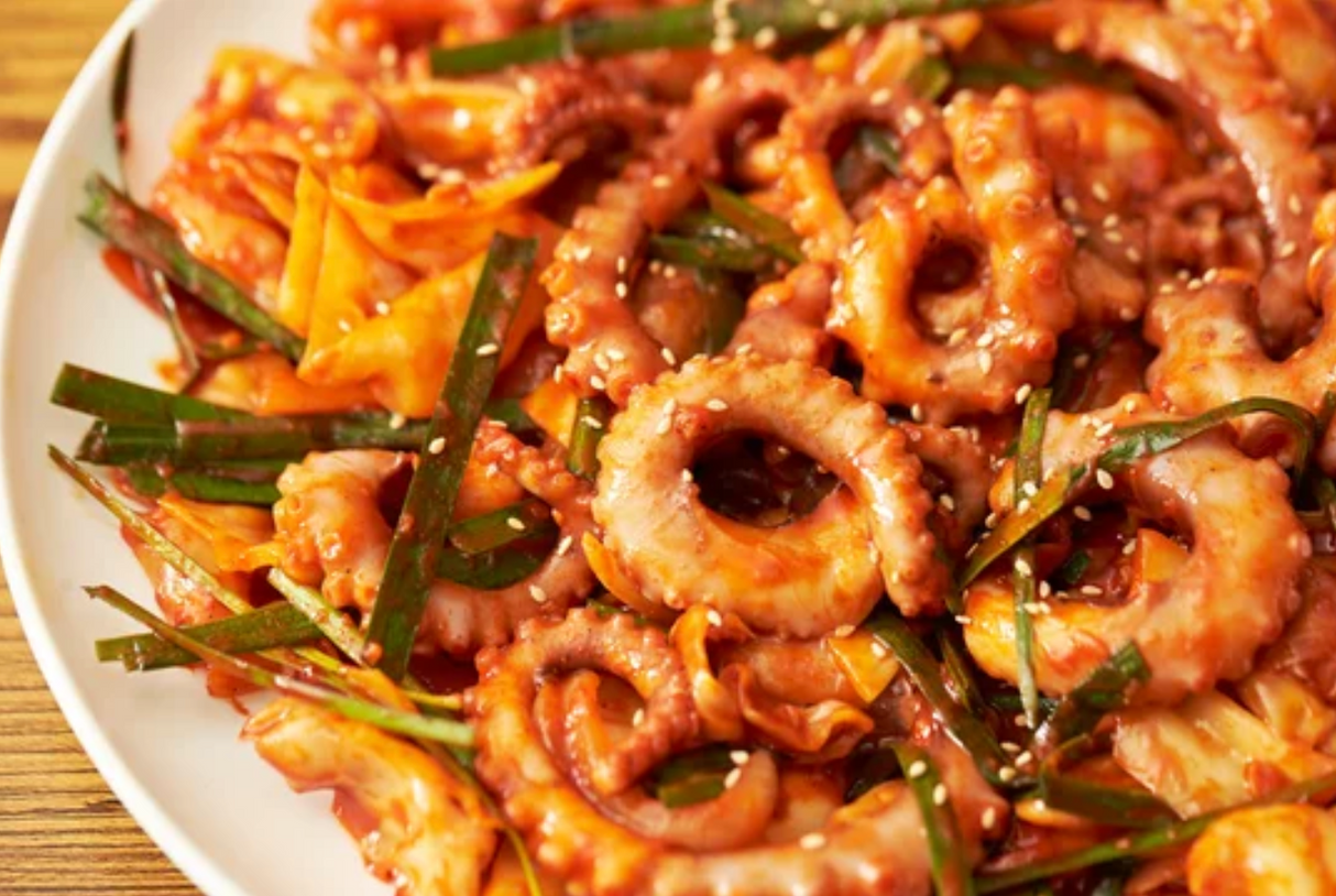 <CHAM CHAM> Stir-fried Octopus (Serves 3-4 / 900g+)