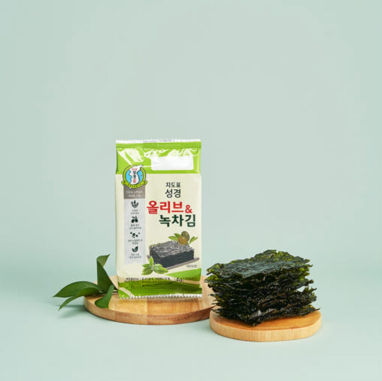 *[Bible] Olive & Green Tea Seaweed (4g x 9 packs)