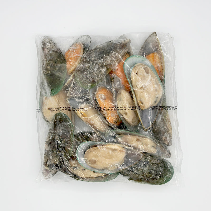 [Blue Bay] New Zealand Green Mussels (Extra Large, 800g)