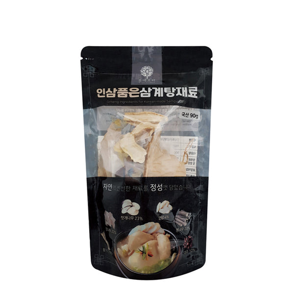 *[힐링앤팜] 삼계탕 재료 (인삼, 90g)