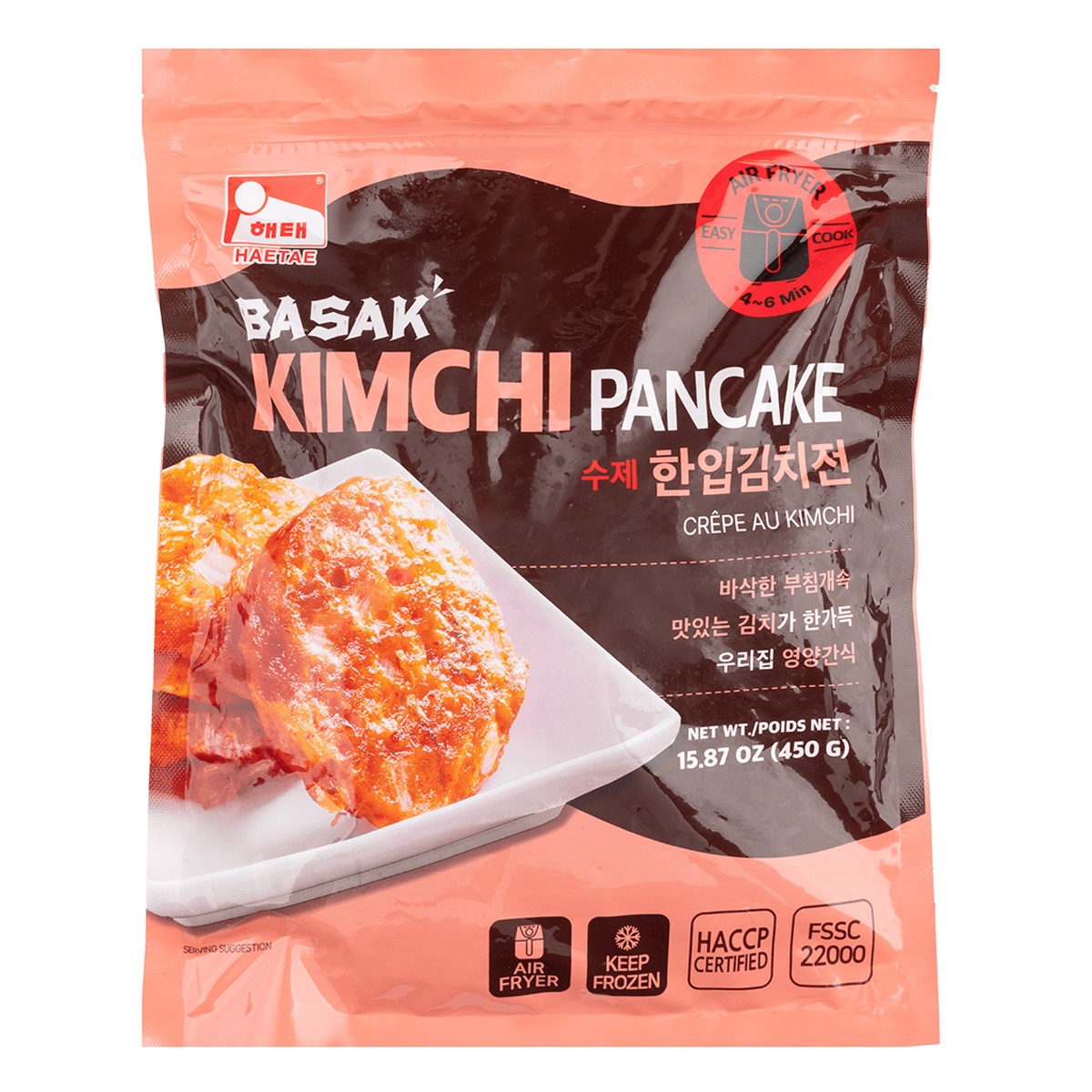 [해태] 바삭 한입 김치전 (450g)