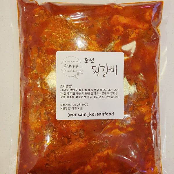 [온샘이네] 춘천 닭갈비 (500g/1kg)