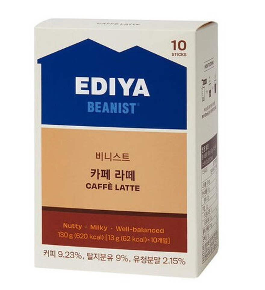 *[Ediya] Cafe Latte 10T (150g)