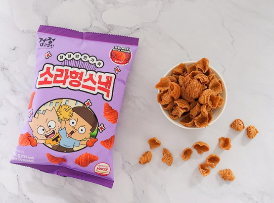 *[검정고무신] 소라형 과자 (160g)