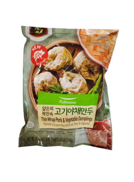 [풀무원] 얇은피 꽉찬속 고기야채만두 (561g)