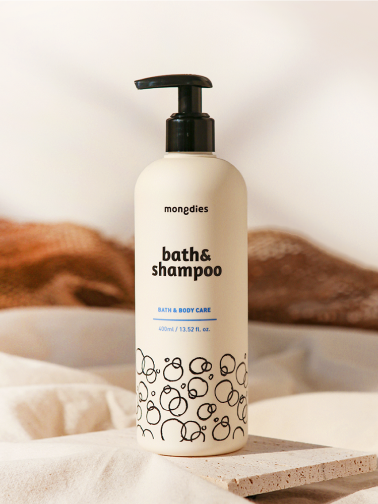 *[Mondies] Bath & Shampoo (400ml)