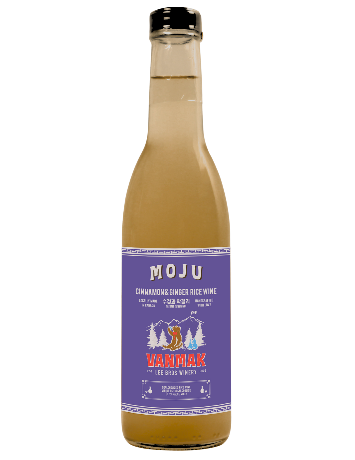 Non-Alcoholic Sujeonggwa Makgeolli MOJU (375ml, 0.5%)