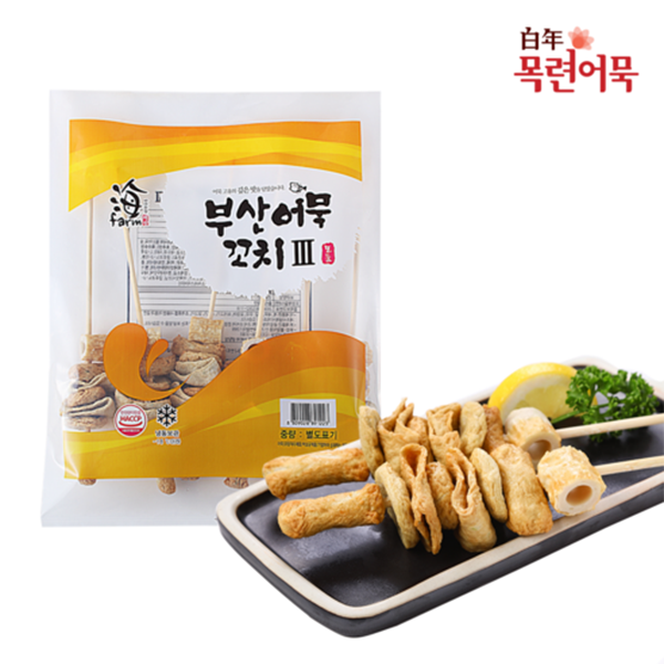 [Mokryeon] Busan Fish Cake Skewers (Mixed, 1kg)