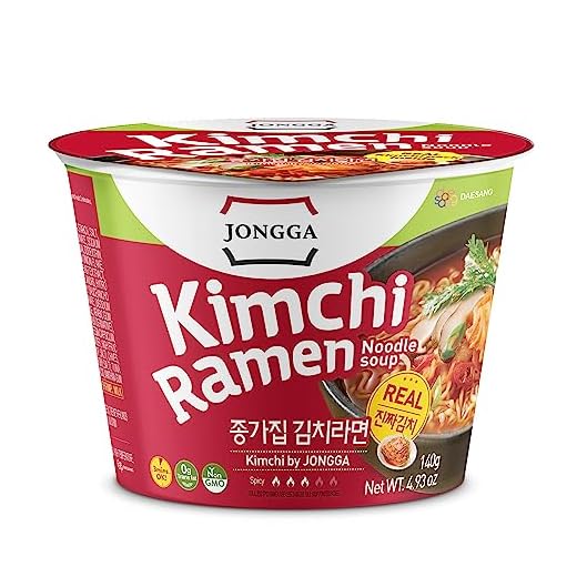 [Jongga] Kimchi Ramen (140g)