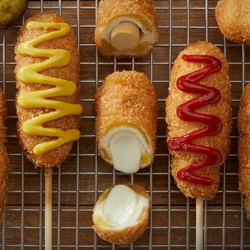 Cheese Sticks Hot Cheetos Mozzarella Corn Dog Flamin Hot Hot