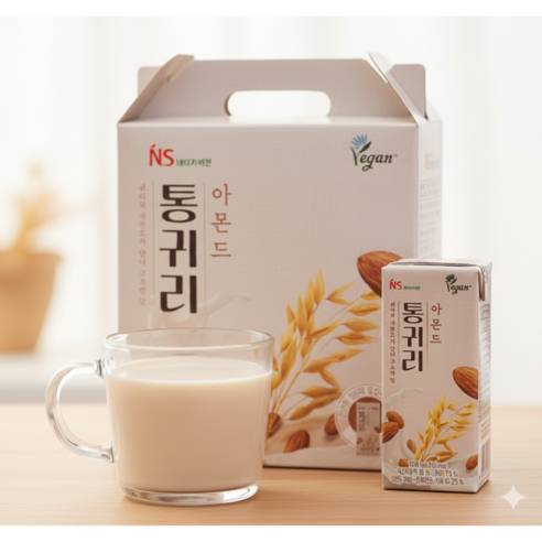 *[Nature Seven] Sữa yến mạch hạt hạnh nhân