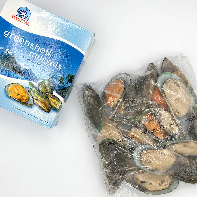 [Blue Bay] New Zealand Green Mussels (Extra Large, 800g)